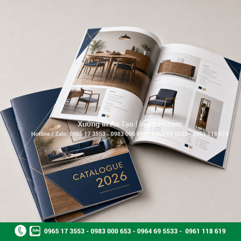 In catalogue giá rẻ HCM In catalogue giá rẻ HCM với bìa và trang ruột hoàn chỉnh
