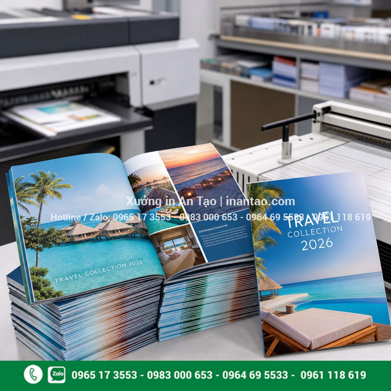 In catalogue số lượng ít In catalogue số lượng ít với bộ catalogue A5 hoàn chỉnh