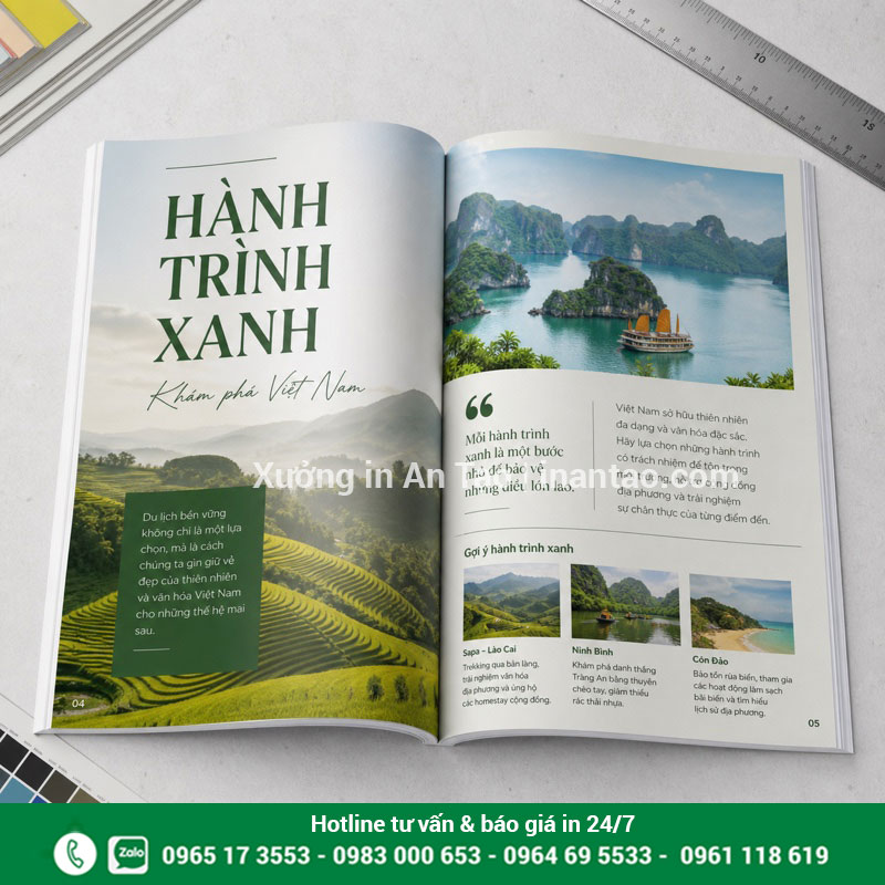 Mẫu trang ruột in tạp chí theo yêu cầu Trang ruột tạp chí được dàn trang chuyên nghiệp và in sắc nét