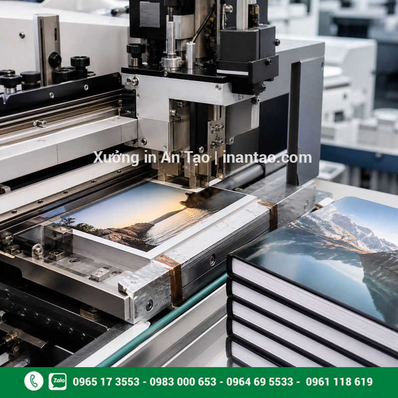 Quy trình gia công photobook tại xưởng Quy trình gia công in photobook bằng thiết bị chuyên nghiệp
