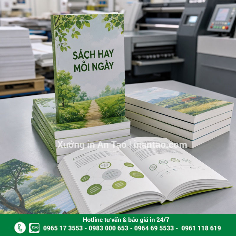 In sách giá rẻ theo yêu cầu tại xuonglygiay.com Mẫu in sách giá rẻ bìa mềm hoàn thiện tại xuonglygiay.com